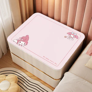 thảm trải đầu giường sanrio tấm phủ tủ lạnh chống bụi chống nước melody thảm lót máy giặt lò vi sóng trang trí phòng bé đẹp