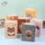 HFTOY 6 Chiếc Túi Giấy Cho Chó Có Tay Cầm Tiệc Sinh Nhật Cho Chó Kẹo Điều Trị Túi Trẻ Em Tiệc Sinh Nhật Ủng Hộ Túi Cưới Đồ Dùng Tắm Cho Bé ~