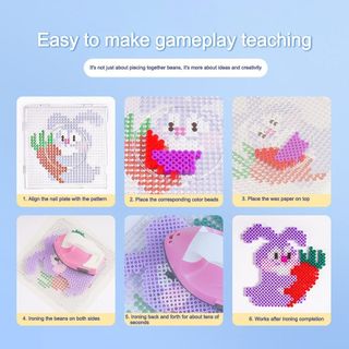 PICESTADIO Cầu Chì Hạt Pegboards, Chất Lượng Cao Chịu Nhiệt 5 Mm Bảng Đậu, Sáng Tạo Handmade Hama Hạt Dụng Cụ Hạt Nhựa Ban Thủ Công Thủ Công