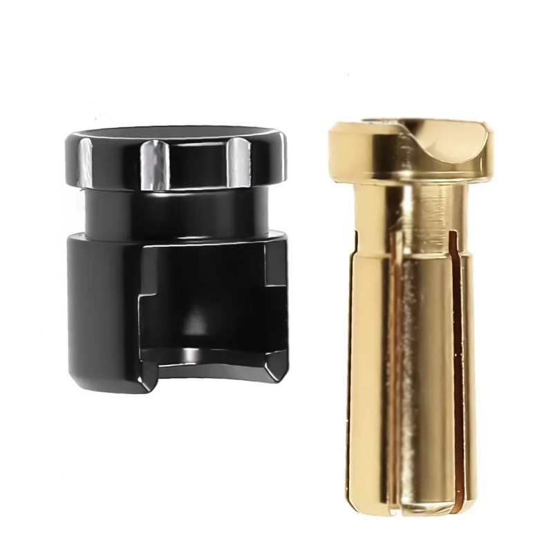 RS Red Spider Flat-Run Leo Núi Pin Banana Connector 90° Phích cắm đầu ra góc cho pin Lipo xe RC Phần DIY