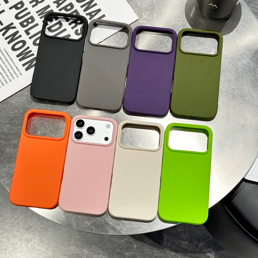 Ốp điện thoại có họa tiết và xúc giác màu tím đậm cho IPhone 17 Pro Max 17 16 15 14 13 12 11 JQGH