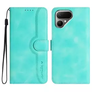 Ốp Lưng Cho Tecno Pova Curve 2 Da Cảm Thấy Phong Cách Cười Thẻ Solots Mềm TPU Dây Đeo Tay Chống Rơi Vỏ Điện Thoại