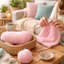 Sợi Cotton ZENZON, Sợi Đan Thân Thiện Với Da 8 Dây, Sợi Acrylic Sợi Siêu Mềm Màu Trơn Móc Sợi Bé Đan