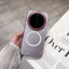 Dành Cho xiaomi 17Ultra Màu May Mắn Series Vòng Tròn Đỏ Trong Suốt Từ Tính Ốp Lưng Điện Thoại 17promax