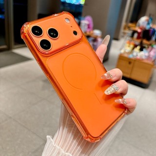 Trong Suốt Chống Sốc Cho iPhone 17promax 17 17Pro Vỏ 16 15 14 13 12 Pro Max 17Pro 16Plus 14 15 Vỏ Điện Thoại Trong Suốt Mờ Mờ Bảo Vệ Camera