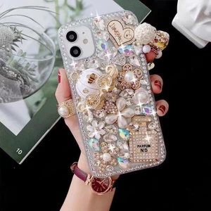 Ốp Điện Thoại Cho OPPO Reno 15F Max Plus 15 14 14F 13F 13 12 12F 11F 11 10 8T 7Z 8Z 6Z 8 Pro 4G 5G Bí Ngô Xe Đẩy Sang Trọng Kim Cương Giả Mềm Chống Sốc Ốp Lưng