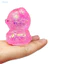 Đồ chơi bóp gấu lấp lánh Mini tbrinnd - Bóng giải nén mềm Fidget giảm căng thẳng trong suốt cho trẻ em Người lớn Đồ chơi mực chống lo âu dễ thương để thư giãn và tập trung
