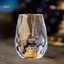 TRTR Sang Trọng Pha Lê Thủy Tinh Vodka Thủy Tinh Sake Shochu Thanh Thủy Tinh Rượu Mùi Đôi Đáy Vàng Lá Thủy Tinh Trà Quà Tặng Cao Cấp Rượu Cứng VN