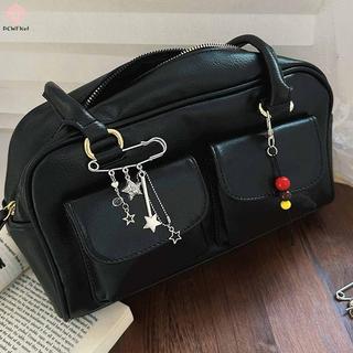 <![PCW-T] Huy Hiệu Pin Hình Ngôi Sao Bạc, Thích Hợp Trang Sức Thời Trang Y2K