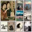 Vintage Ukiyo-e Japanese Kimono Cat Mount Fuji Fun Animal Canvas Painting Art Home Wall Decor Canvas Poster