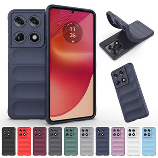 Vỏ TPU linh hoạt cao cấp cho Motorola Moto G67 Power G55 G56 G57 Power G73 G75 G84 G85 G86 G100 Vỏ bảo vệ cạnh nâng lên Vỏ lót bảo vệ bằng sợi tích hợp