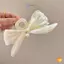 Kẹp Tóc Nơ Ngọc Trai Sang Trọng cho Nữ - Kích thước lớn, Phù hợp mọi dịp