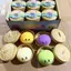 Bánh bao Squishy Bóp Đồ chơi Mặt cười Bánh bao Chống căng thẳng Bóng mềm Squishy Tabas Bun Đồ chơi Fidget phục hồi chậm saixit2vn