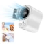 Quạt kẹp eo YUJUNI, Màn hình LED dài tuổi thọ pin Quạt im lặng Mini, Cài đặt tốc độ gió nhẹ 199 Cài đặt tốc độ gió Sạc USB trên quạt cho ngoài trời & văn phòng