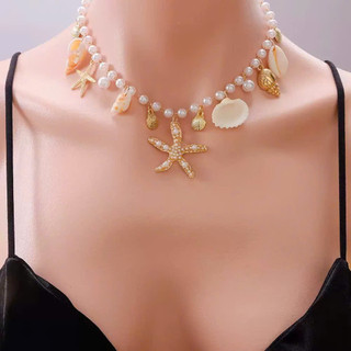 Vòng cổ ốc sao xinh nhẹ nhàng nhưng cực kỳ nổi bật