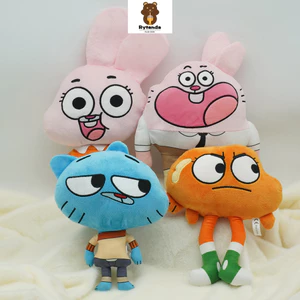 Rytanda Mô Phỏng Thế Giới Tuyệt Vời Của Gumball Đồ Chơi Sang Trọng Cho Bé Trai Bé Gái Mềm Mại Dễ Thương Sang Trọng Búp Bê Gối Giáo Dục Hoạt Hình Gối Nhồi Bông Trẻ Em Trang Trí Nhà Giáng Sinh Quà Tặng Sinh Nhật
