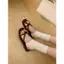Giày Sandal TT Nữ 2026 Phong Cách Mới Mùa Hè Mũi Vuông Thời Trang Kỳ Nghỉ Đi Biển Flip-Flops Flat Flip-Flops