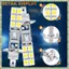 4 Bóng Đèn Pha LED H1 6000K Siêu Trắng 80W Bộ Đèn Pha Sương Mù Lái Xe
