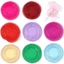 DAYBREAK 10 Chiếc Túi Dây Rút Organza, Vải Tuyn Hình Tròn Túi Organza, Lưới 26CM Túi Cưới Giáng Sinh Túi Kẹo Trang Sức Sắp Xếp Lưu Trữ