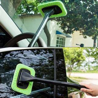 Any2Get5% Tắt Xe Cửa Sổ Bụi Bộ Bàn Chải Kính Chắn Gió Vệ Sinh Dụng Cụ Rửa Nội Thất Tự Động Khăn Lau Kính Có Tay Cầm Dài Phụ Kiện Xe Hơi