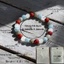 Vòng tay đính cườm pha lê Unisex - Đá đỏ mặt trăng Aquamarine Labradorite- Tăng cường giấc ngủ thủ công - 2026 Hàng mới về