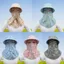 Mũ làm việc hái trà PYCOU, Mũ chống nắng mặt chống tia cực tím vành rộng, Thời trang thoáng khí Nhẹ Quấn toàn bộ Mũ ngư dân Mùa hè ngoài trời