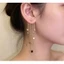 Bông tai nữ hình ngôi sao thời trang với tua rua dài cá tính
