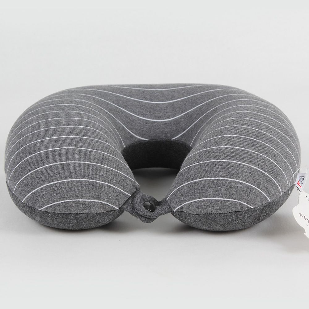 Phong Cách Nhật Bản Xốp Hạt Hình Chữ u Gối Muji Sọc Cổ Gối Du Lịch Văn Phòng Ngủ Gối Máy Bay 20244.16