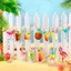 24 Đồ trang trí mùa hè bằng gỗ Đồ uống phẳng 2D treo đồ trang trí cho bữa tiệc Hawaii