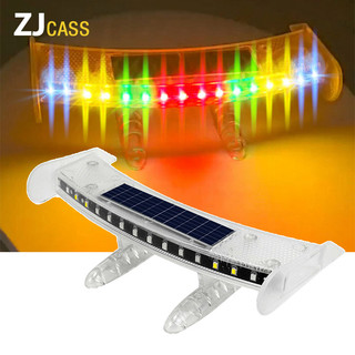 Đa Năng Mini Năng Lượng Mặt Trời Xe Phía Sau Cánh Gió Đuôi Đèn LED Nhấp Nháy Cảnh Báo Cánh Chống Thấm Nước Với Cảm Biến Thông Minh Sửa Đổi Phụ Kiện