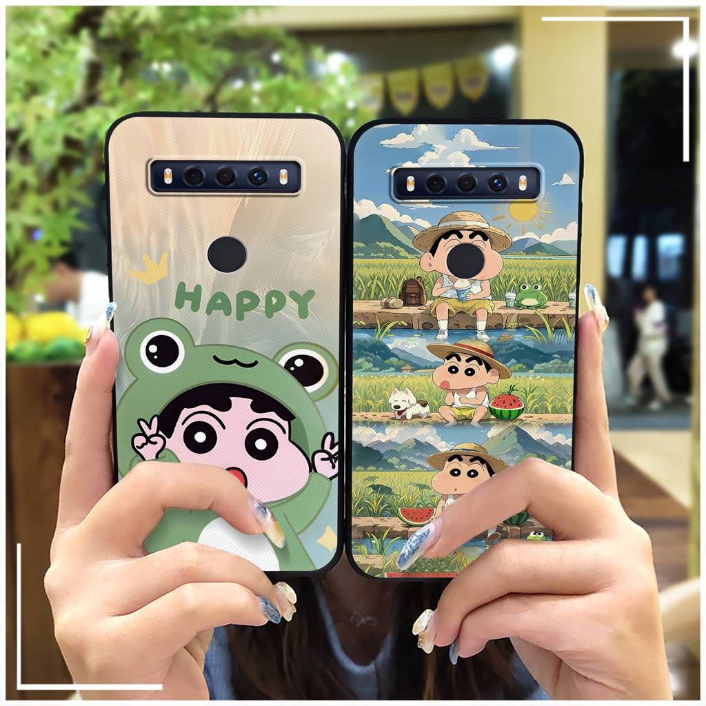 Ốp lưng điện thoại TPU cho TCL 10SE, silicon mềm, thiết kế thời trang graffiti hoạt hình, chống bụi bẩn, chống sốc, bảo vệ chống thấm nước