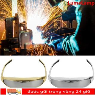 Kính hàn LUMELAMP, Phụ kiện thợ hàn Kính bảo vệ bạc vàng, Bảo vệ an toàn công việc chống tia cực tím Bảo vệ mắt