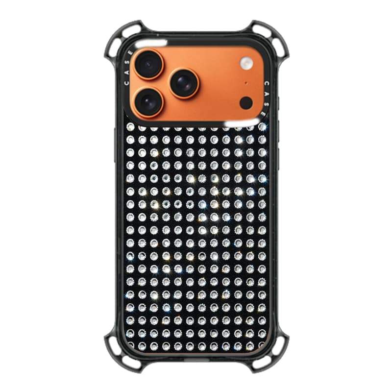 CASECASE X Vỏ Kim Cương Hút Từ Tính Mặt Sau Acrylic Cứng Cho Apple IPhone 14 / 15 / 16 / 17 Pro Max Với Bao Bì Cao Cấp