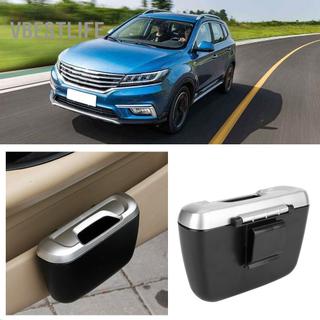 VBESTLIFE Hộp đựng rác ô tô Weiyirot Thùng rác tự động có khóa có thể tháo rời Loại nắp lật ô tô Chất liệu ABS chất lượng Di động Kích thước nhỏ gọn cho xe tải