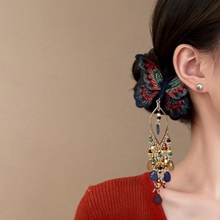 Kẹp tóc tua bướm dệt kim một mảnh - Sang trọng và Nhẹ nhàng