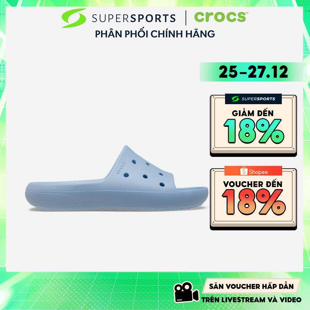 Dép Quai Ngang Unisex Crocs Classic V2 - Xanh Dương - 209401-4NS ADS16 ...
