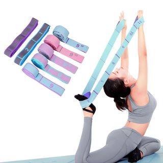 Dây co giãn khiêu vũ ITRUMPET, Dây co giãn Yoga có thể điều chỉnh đàn hồi, Dây đeo kéo Yoga kỹ thuật số 10 / 12 lưới di động cho Yoga Dụng cụ tập thể dục khiêu vũ Latin