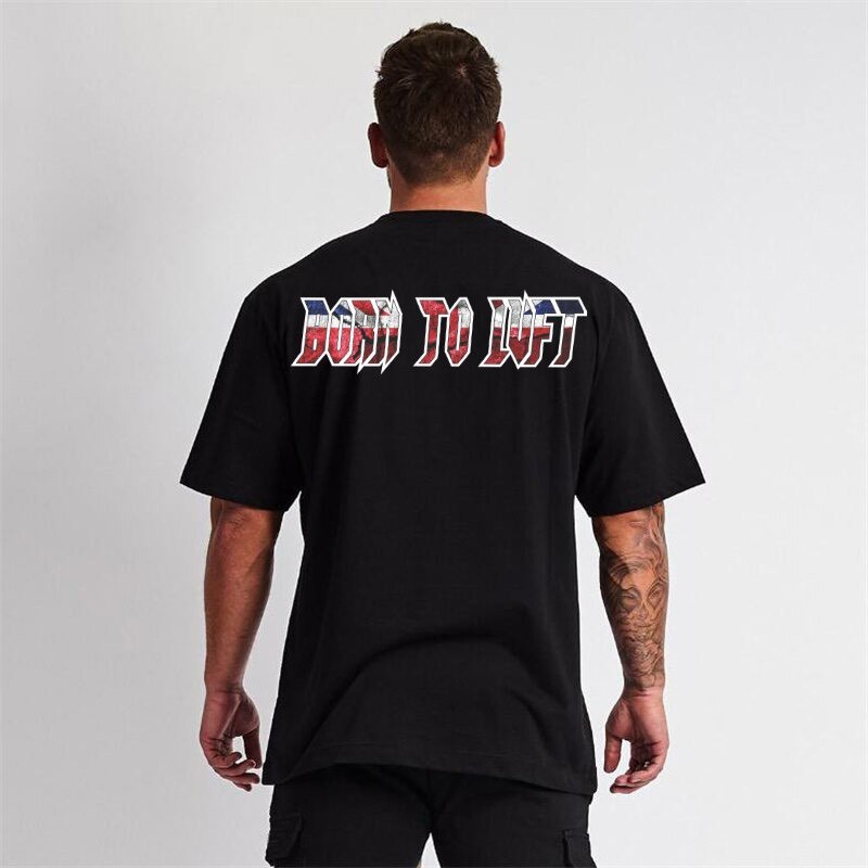 Áo thun nam nữ 100% cotton thoải mái cho phòng tập gym