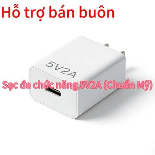 Hỗ trợ bán buôn Củ sạc 5V-2A 5V-1A dùng cho các thiết bị công suất nhỏ, sử dụng nguồn USB