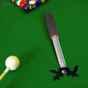 Cầu cue bể jfory với chân đế có thể thu vào, phù hợp huấn luyện tại câu lạc bộ bi-a