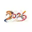 Decal Năm Ngọ 2026 Trang Trí Tết Dán Kính Cửa Sổ OTO, Dán Cửa Chữ Phúc, Miếng Dán 5D Ngựa Trang Trí Tết