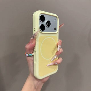 Ốp điện thoại di động từ tính silicon lỏng mới cho iPhone17 Pro Max 16 15 14 13 Pro Max bảo vệ camera chống sốc chống rơi mặt sau mềm
