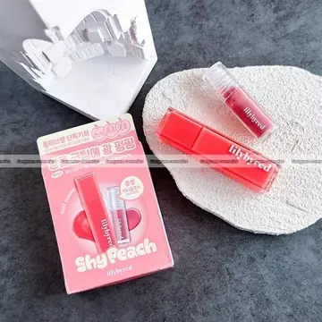 Set son Lilybyred bloody liar coating tint #04 shy peach 4gr + mini size #01 1.9g