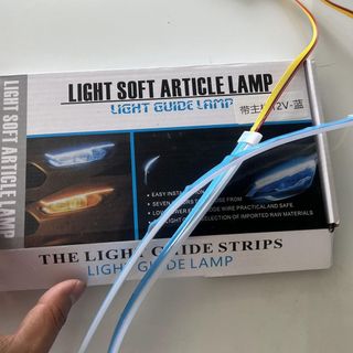 Đèn led mí dây dẻo 60cm dành cho xe máy, ô tô có xi nhan