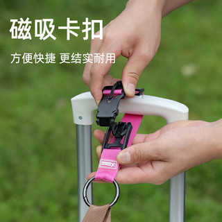 Hành lý từ tính Dây đeo bên ngoài Du lịch ở nước ngoài Phải có dây đai cuộn dây lò xo Đa năng Dễ dàng mang theo Dây đeo hành lý