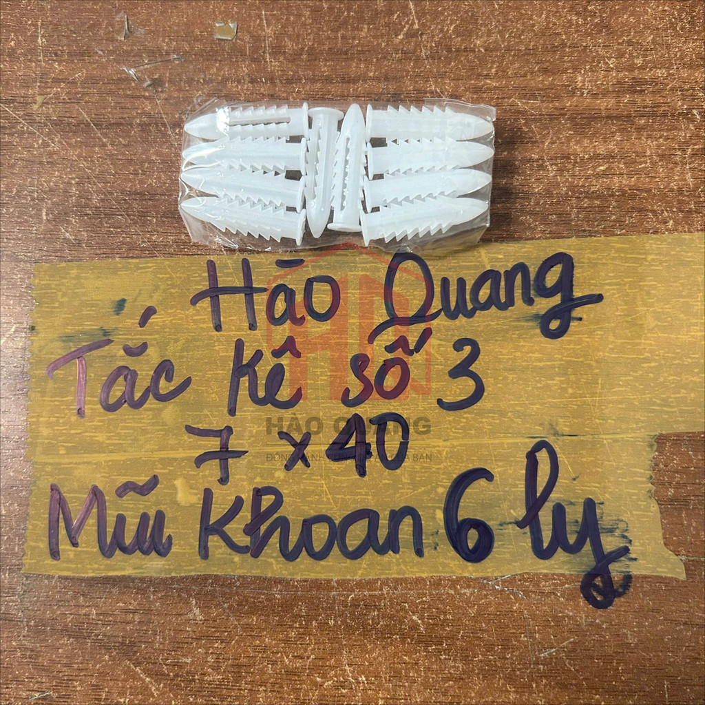 Bộ Tắc Kê Nở Nhựa – Phụ Kiện Treo Tường, Khoan Bê Tông Siêu Bền Siêu chắc
