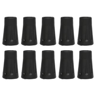 Tips for Walking Sticks 10-Piece Shock Absorbing Trekking Pole Feet Sleeve Replacement Outdoor Trekking Gear caeudeyvn