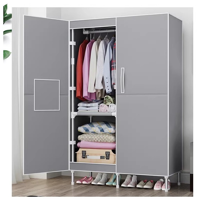 𝐎𝐥𝐢𝐟𝐞 Tủ quần áo chống bụi tủ vải đựng quần áo Ổn định và bền bỉ tủ vải Đa Năng tủ vải treo quần áo phòng ngủ