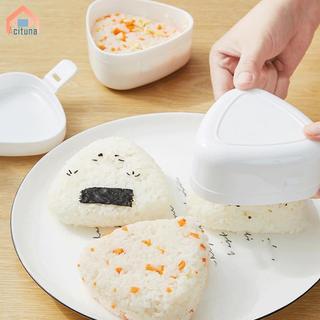Máy làm bóng cơm tam giác, Hộp đựng cơm hình tam giác Nhật Bản, Hộp đựng Sushi, Trắng