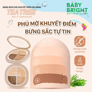 Bảng Kem Che Khuyết Điểm Đa Năng Baby Bright Tea Tree Multi Concealer 8.8g